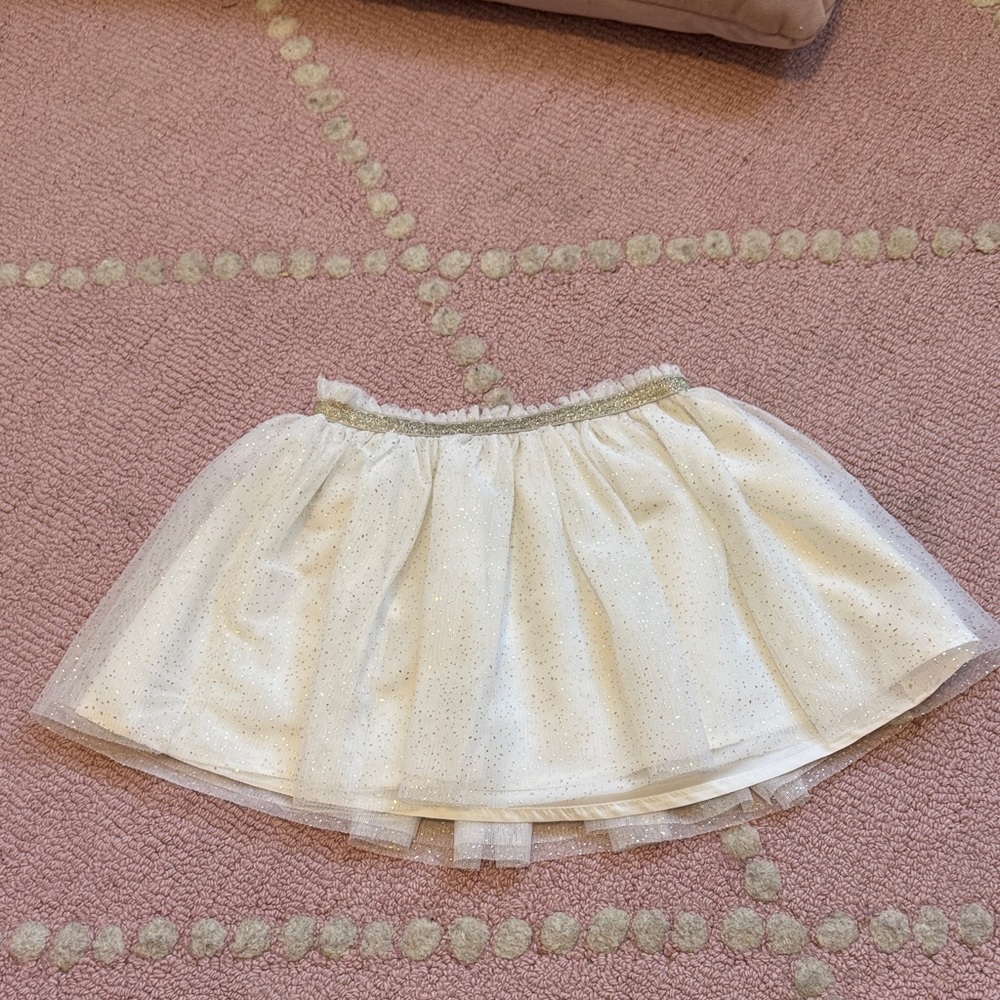 Cat & Jack White Tulle Skirt